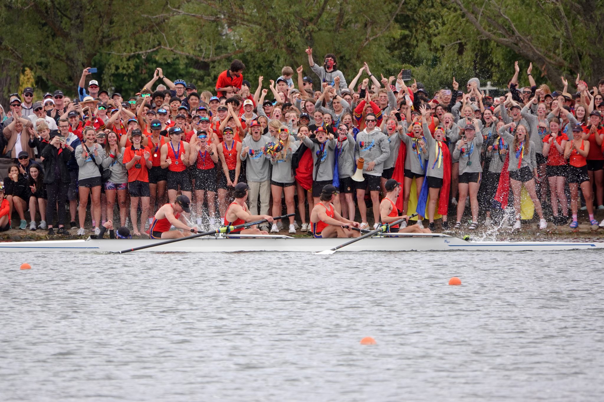 Students make Ballarat Clarendon College history at Head of the Lake